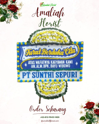 Papan Bunga Duka di Pondok Kubang