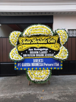 Papan Bunga Duka di Pondok Kubang