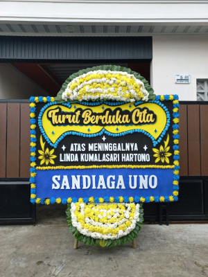 Papan Bunga Duka di Pondok Kubang